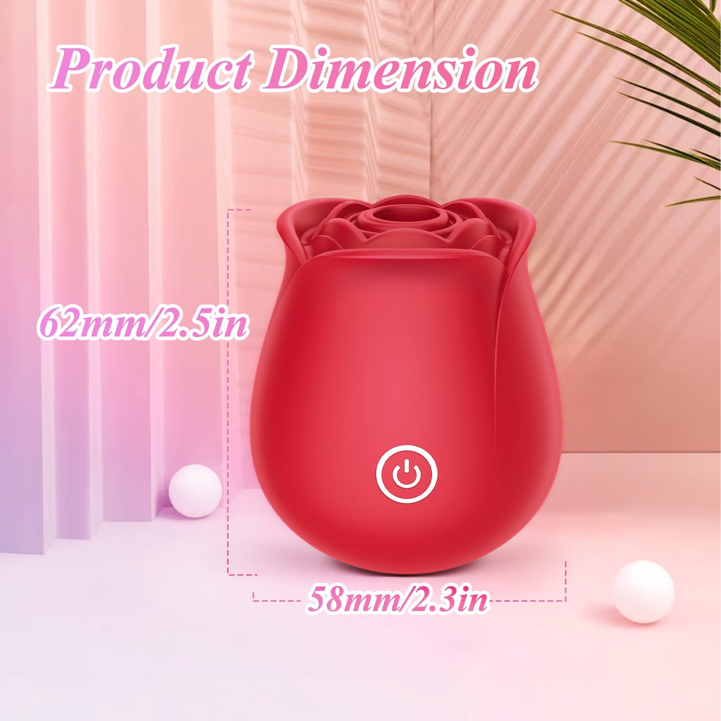 Rose Sex Toys, 7 Modes Vibrators for Women, Partner Toys for Adult Pleasure Stimulator Adult Sex Toys