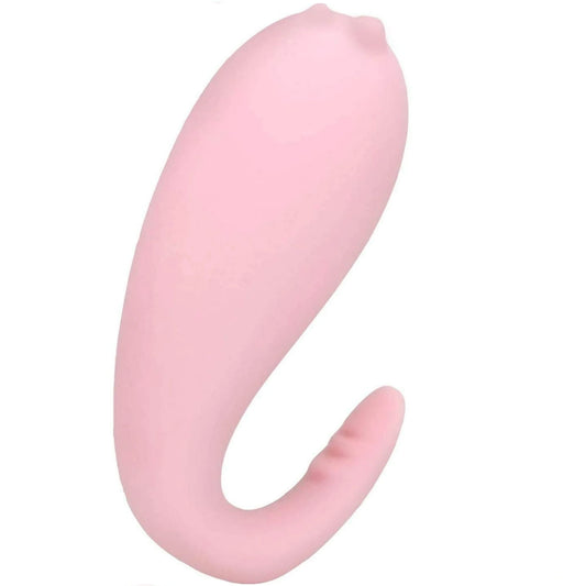 12 Speed Vibration Triple Clitoral Stimulaor G Spot Massage Sex Toys (Pink)